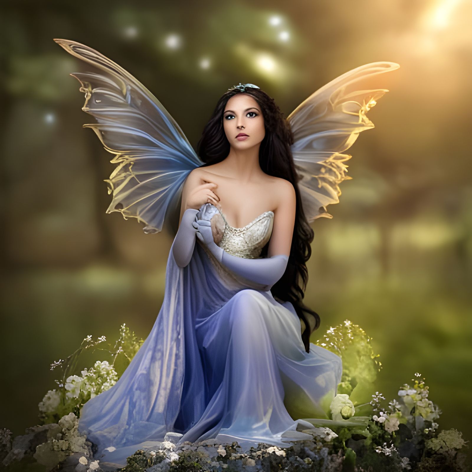 Garden Fairy - AI Generated Artwork - NightCafe Creator