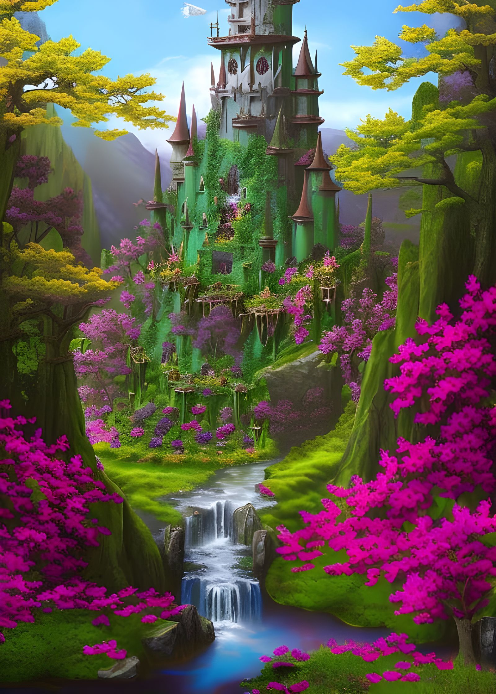 Tower of Flowers (#1)  by @Prophet 