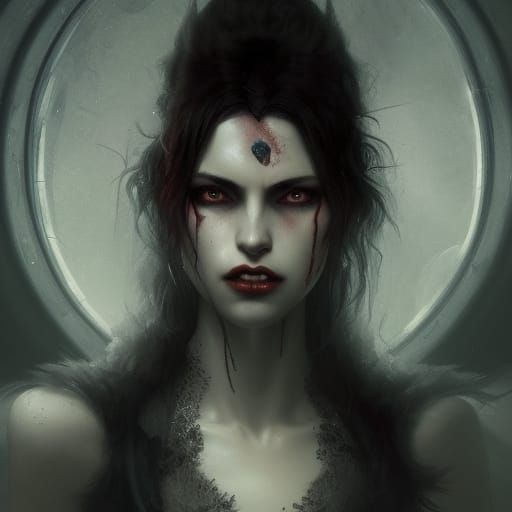 Vampire Empath - AI Generated Artwork - NightCafe Creator