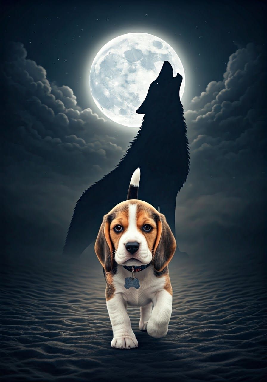 Puppy with a Wolf's soul.  by @Phoebe