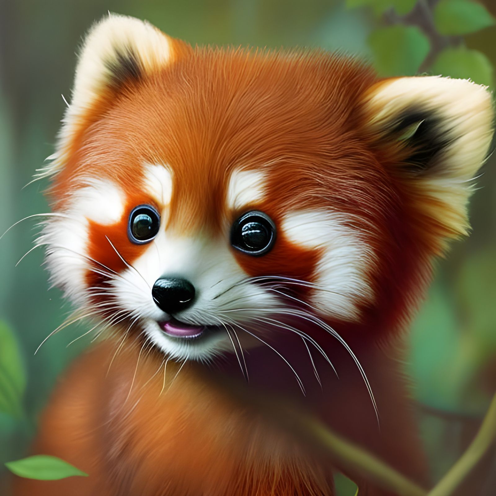 Red Panda  by @ffx