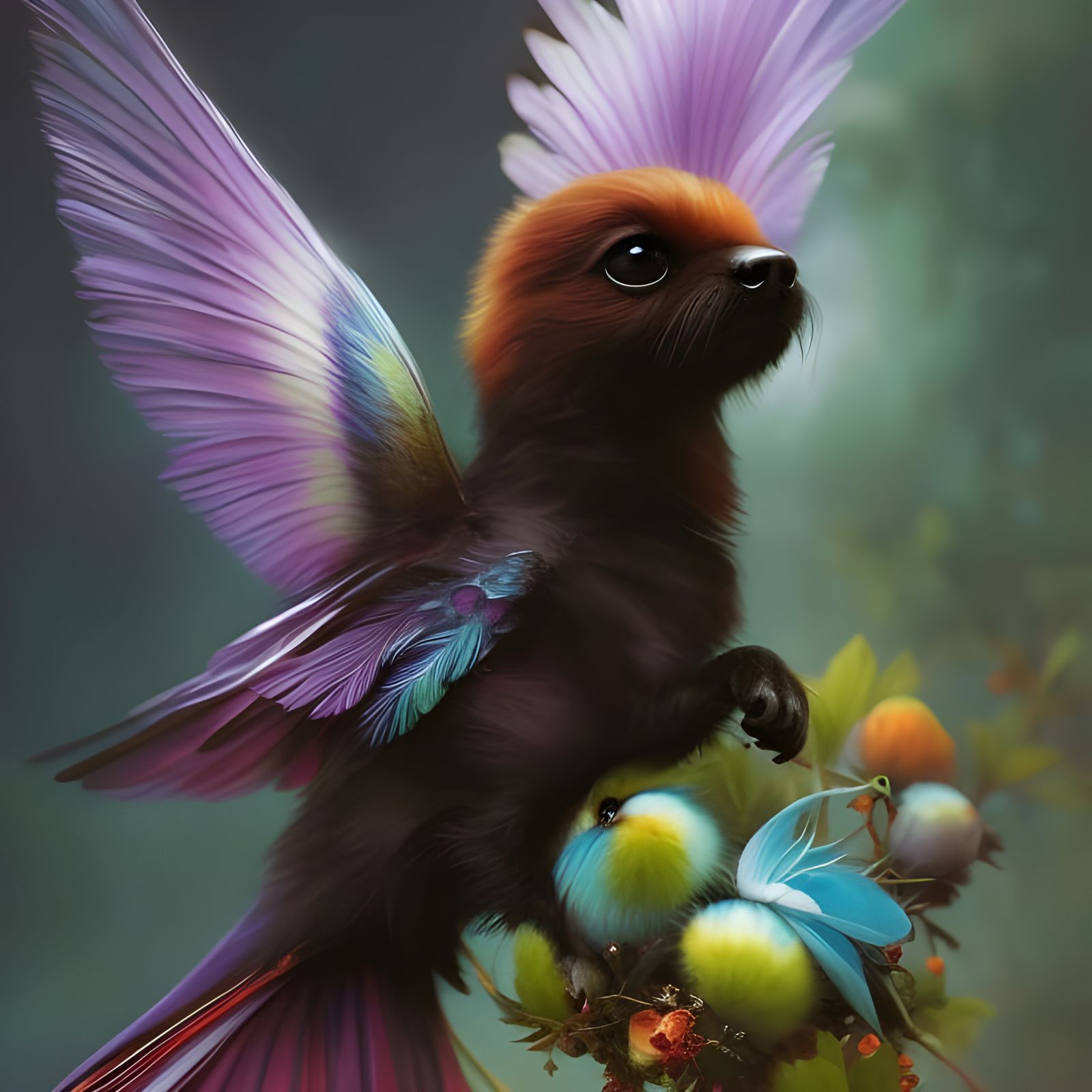 Bird Dog (Simurgh - Persian Mythology)  by @Wytmore