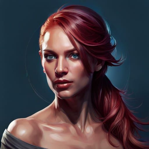 head and shoulders portrait, 8k resolution concept art portrait by Greg ...