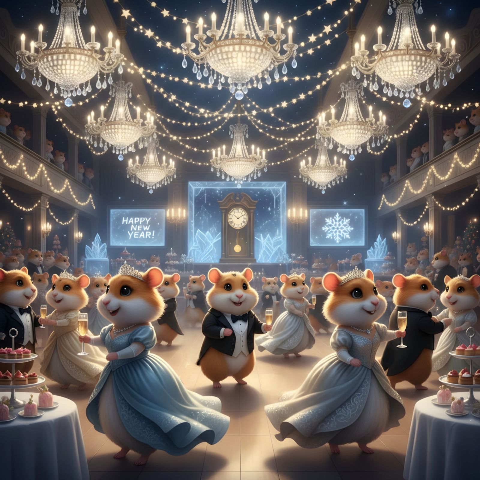 The Hamster's Gala at New Years Eve