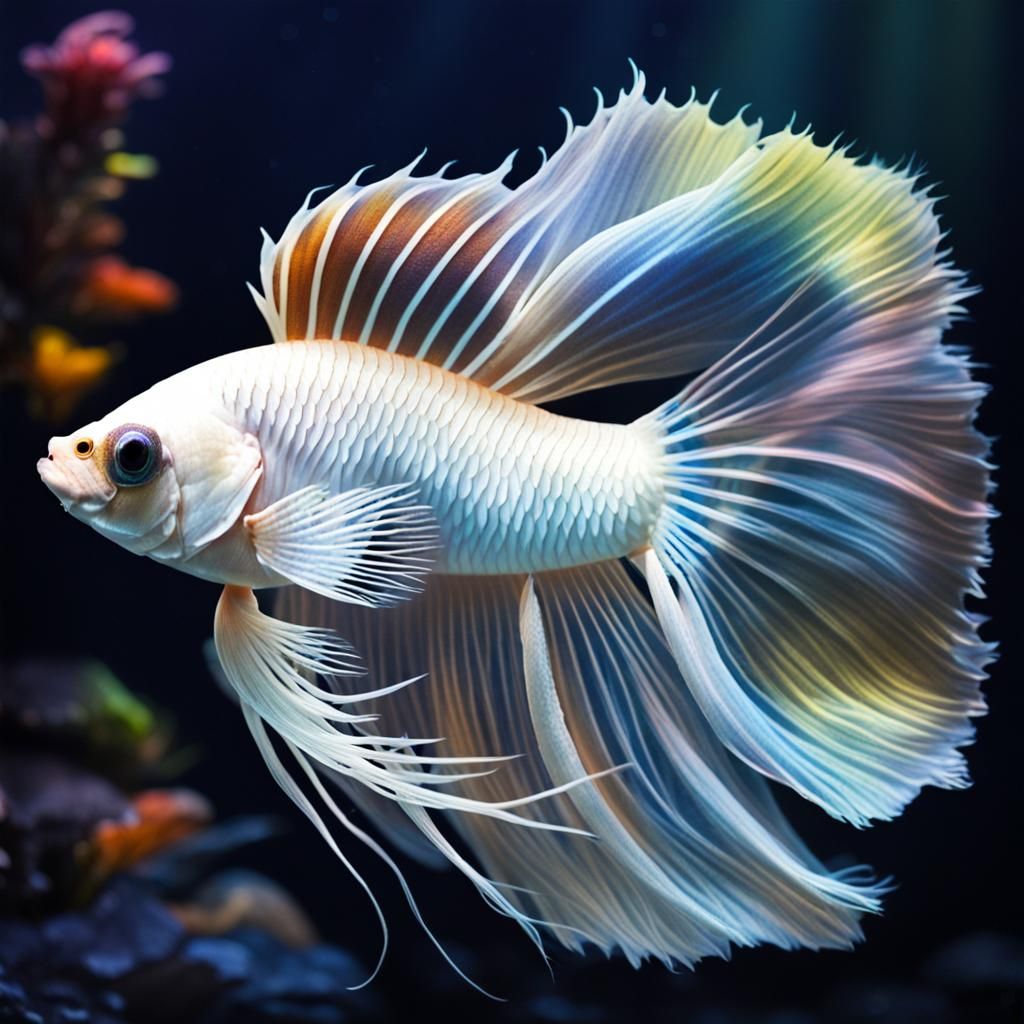 Pastel Betta Fish - AI Generated Artwork - NightCafe Creator