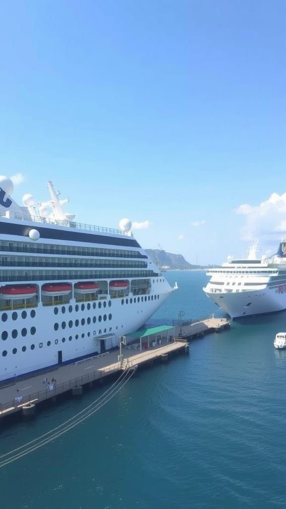 Cruise Ships  by @Pirate Queen Jo 