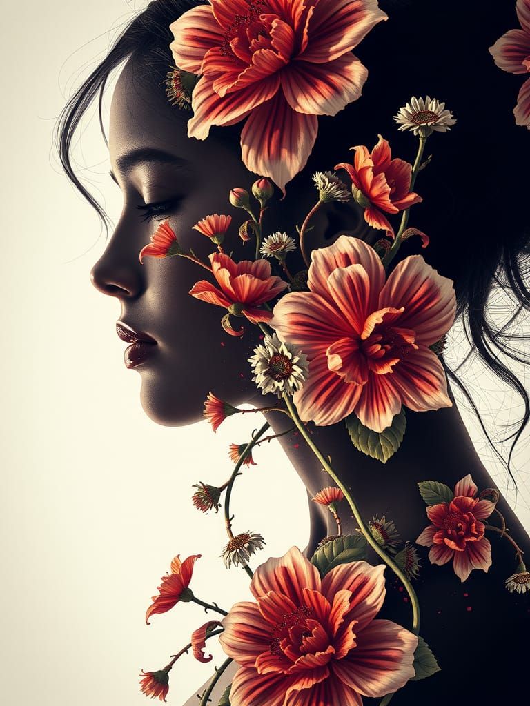 Floral portrait