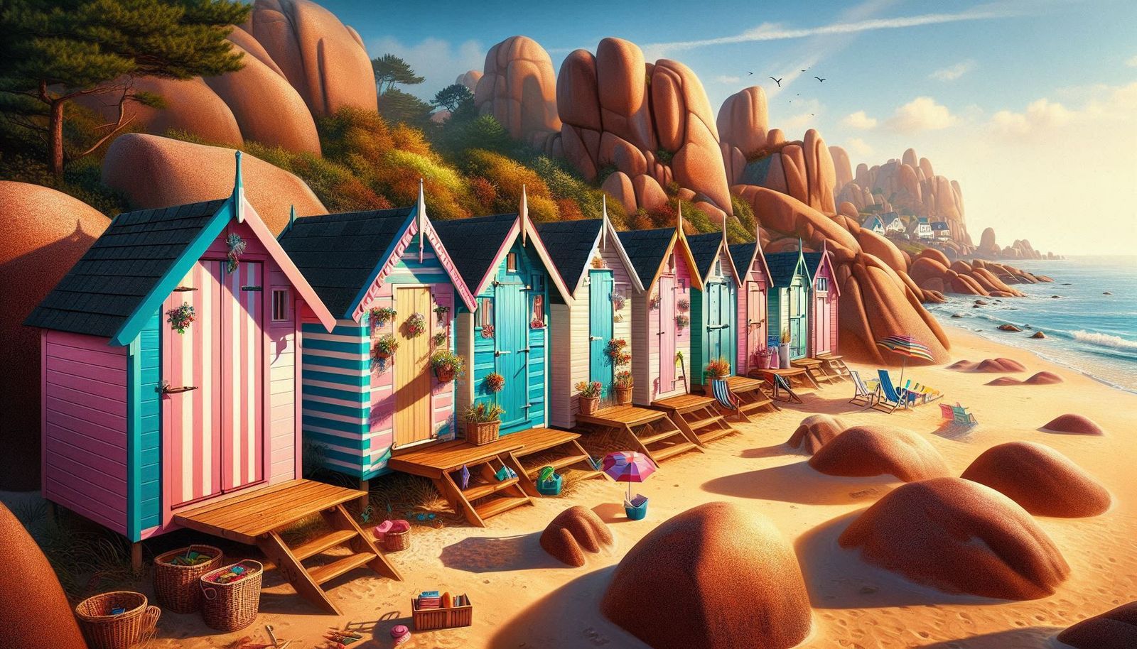 Maisons de plage 2