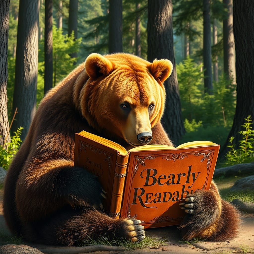 Bearly Readable  by @Original_Fopo