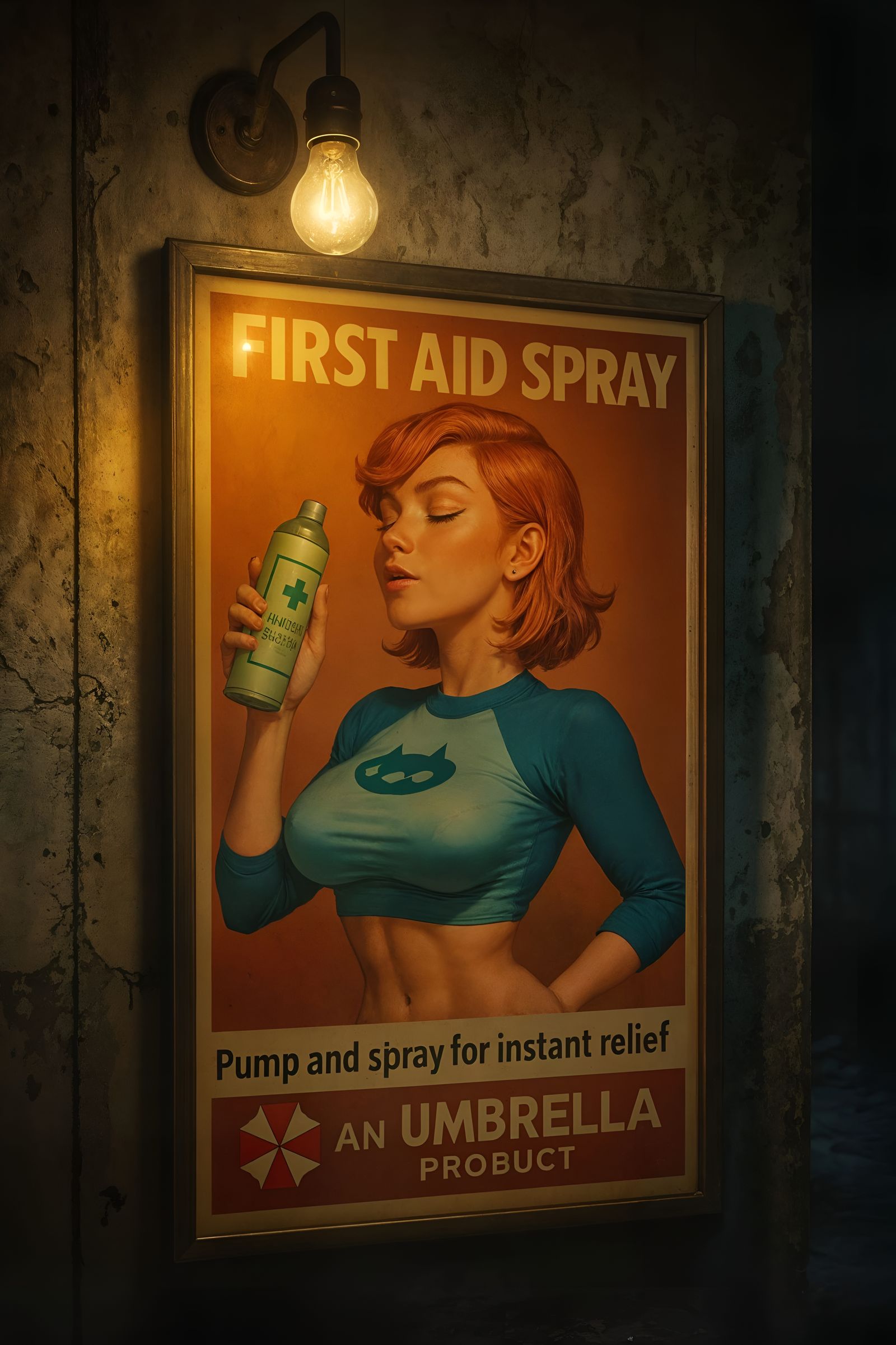 First aid spray