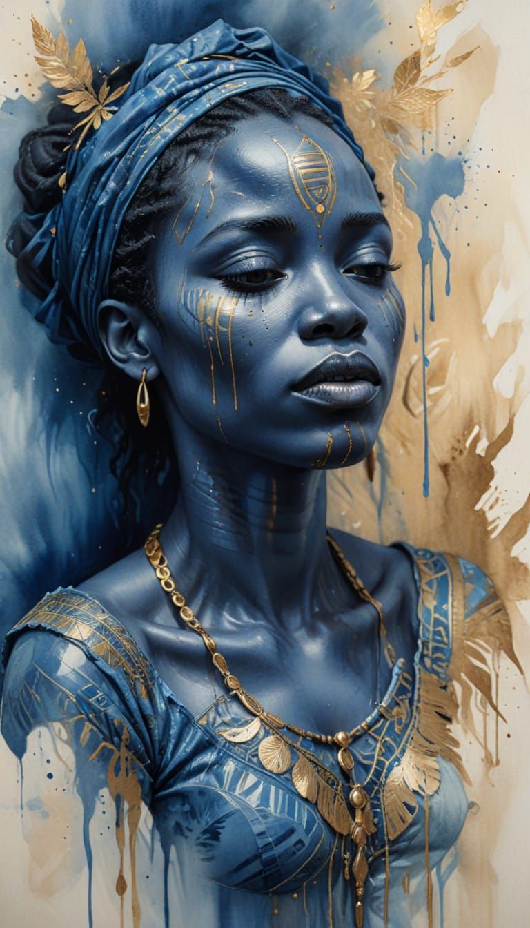 Feeling Blue  by @Zepp