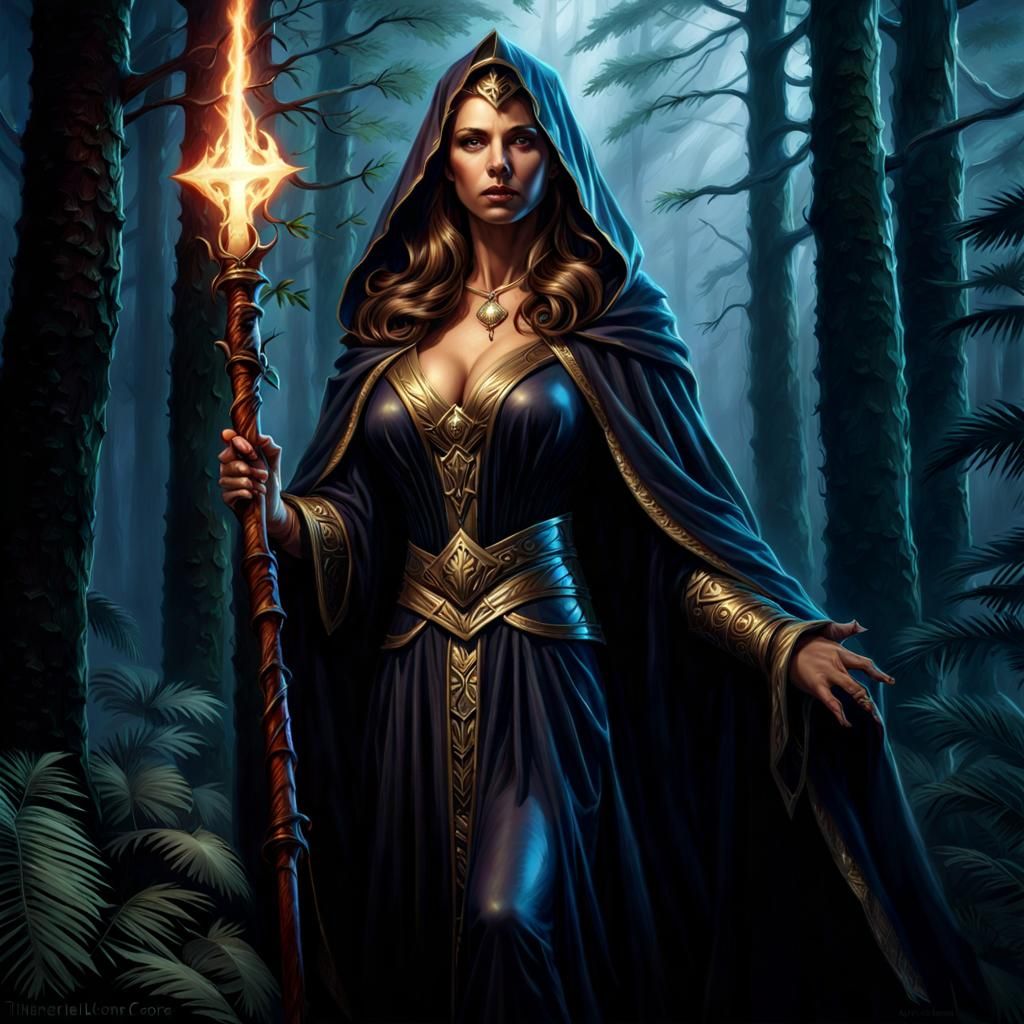 Sorceress Ai Generated Artwork Nightcafe Creator