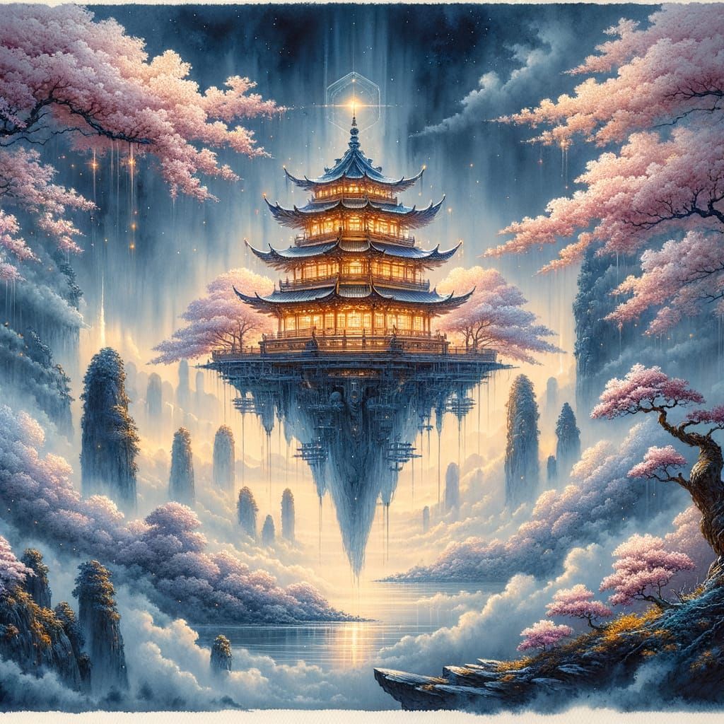 Pagoda island  by @Aliceinbp