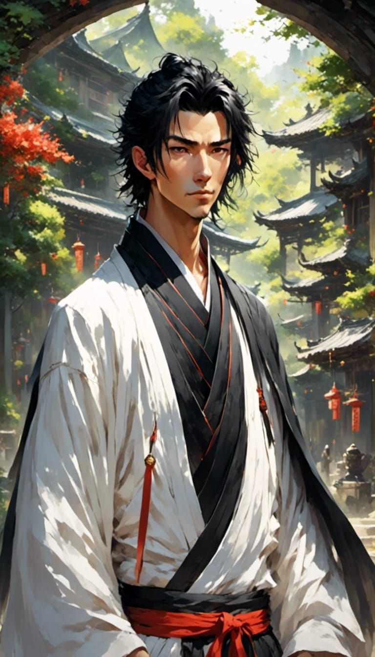<lora:Sorcerous:1.0> <lora:Anime manga style:1.0> Li Chengfe...