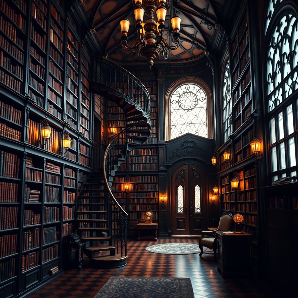 Classic Library  by @Faea Tuulama