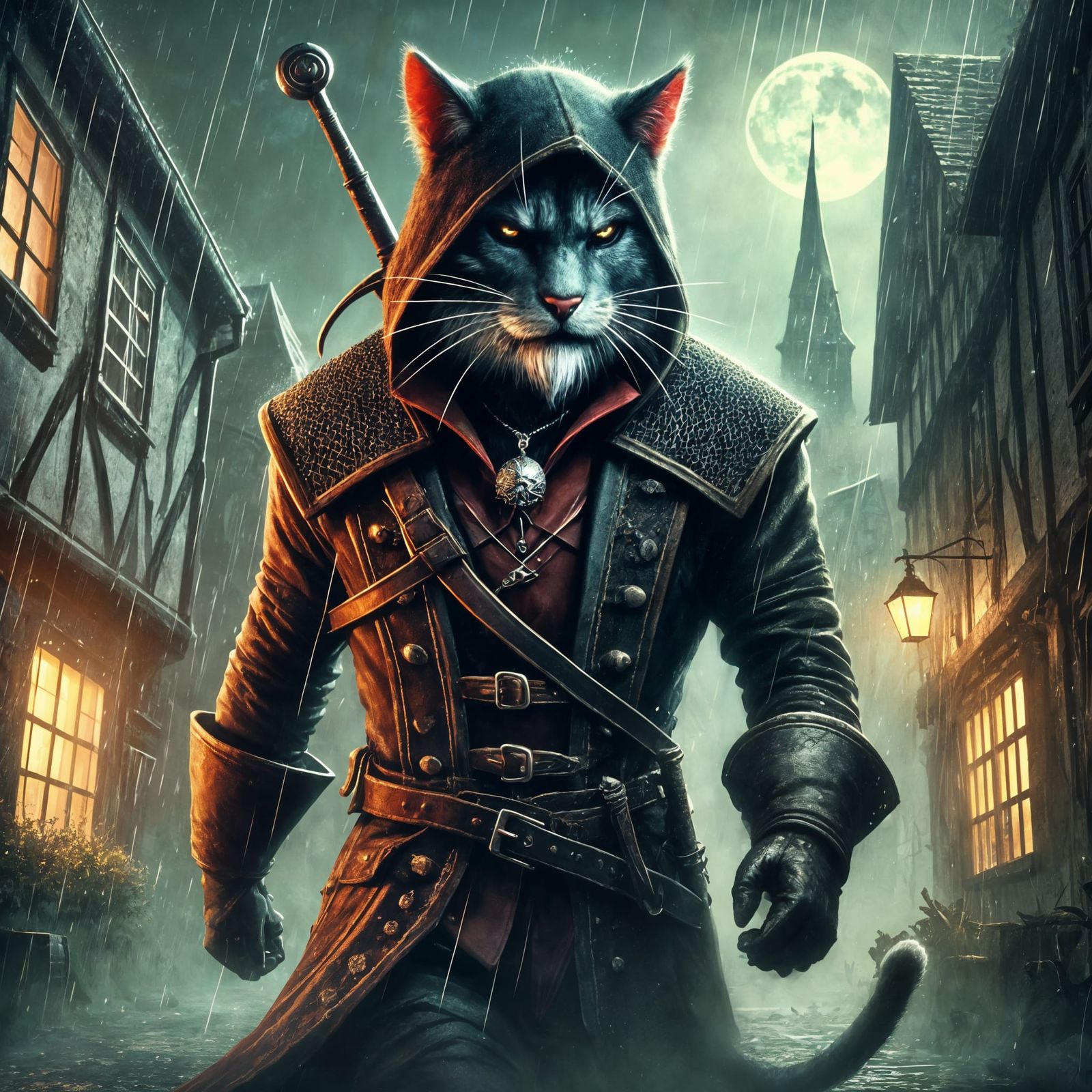 The Witchker (alley cat)