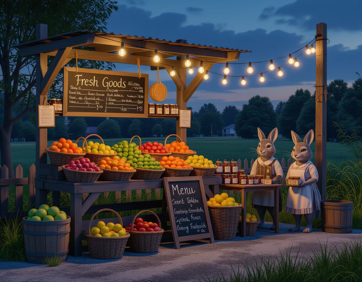 Early Start To Attract Customers To The Freshest Local Produce  by @AU