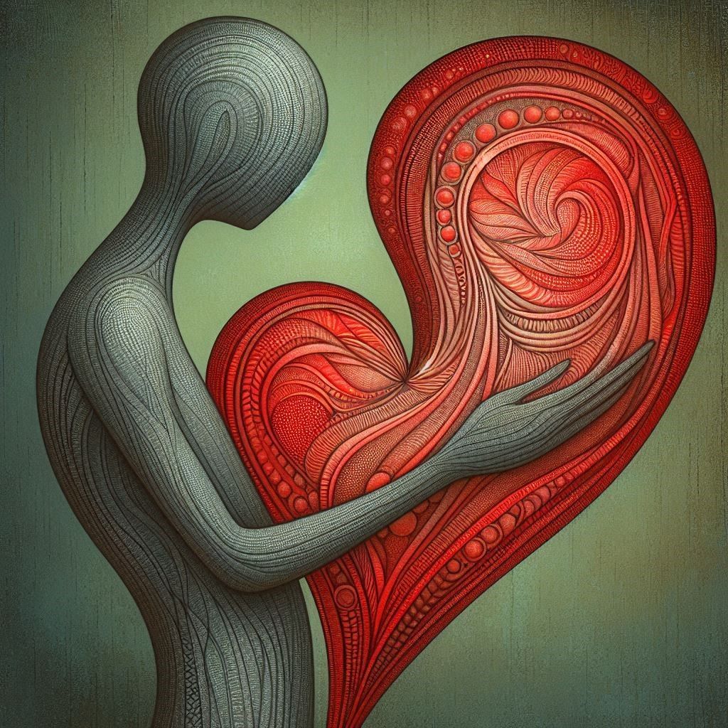 An intriguing abstract illustration