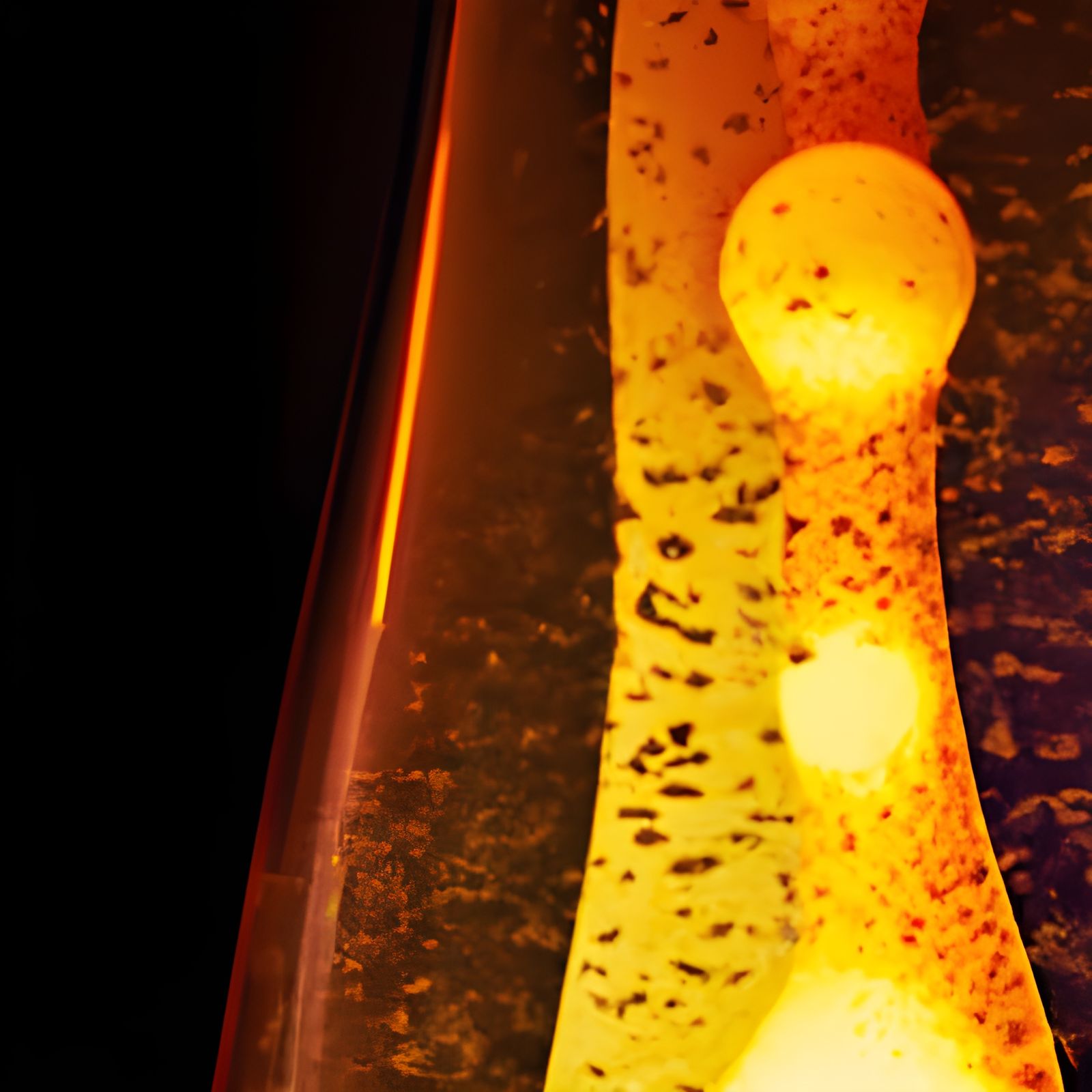 Zoomed Lava Lamp AI Generated Artwork NightCafe Creator