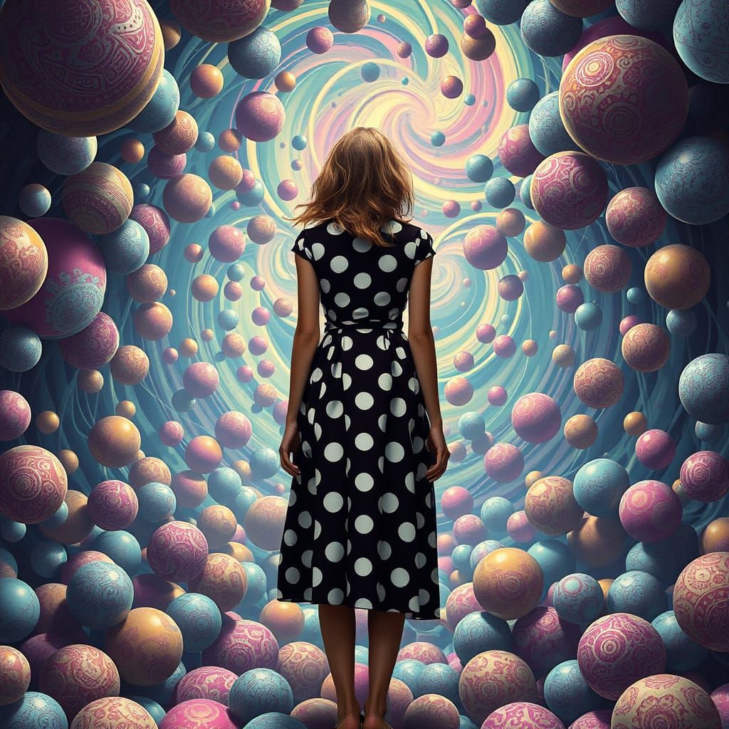 Polka dots.  by @KiwiJellyBean