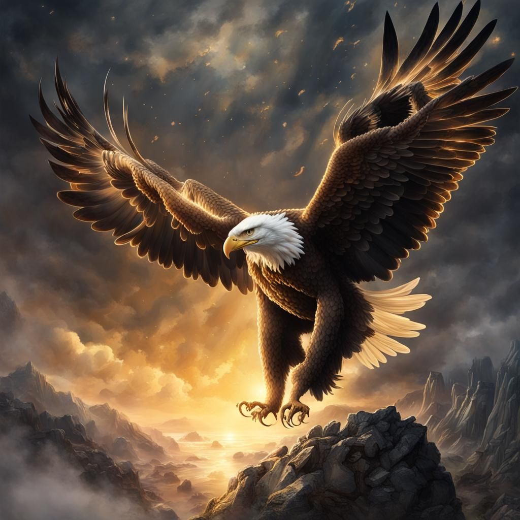 eagle - AI Generated Artwork - NightCafe Creator