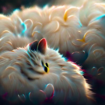 The fluffiest cat in the universe 8k resolution