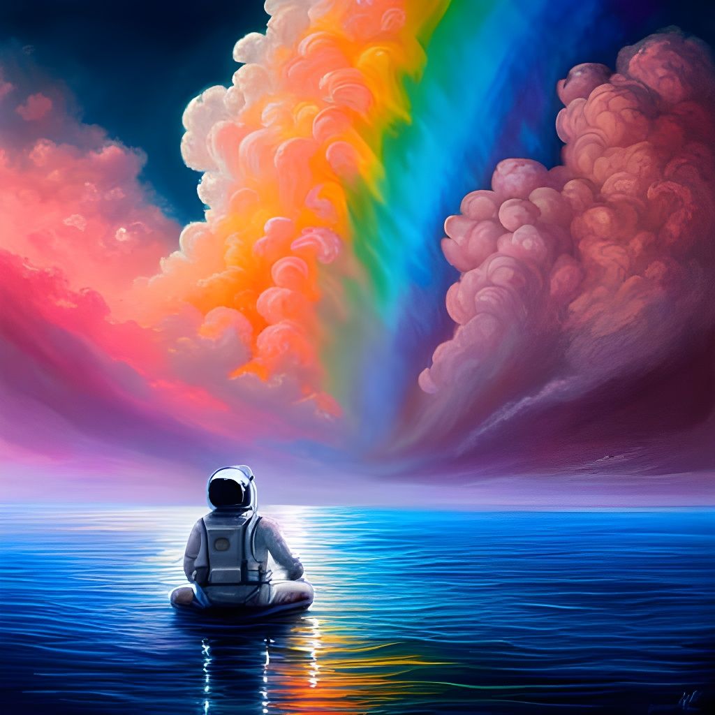 i feel like an astronaut in the ocean 🎵  by @Laura Nadia