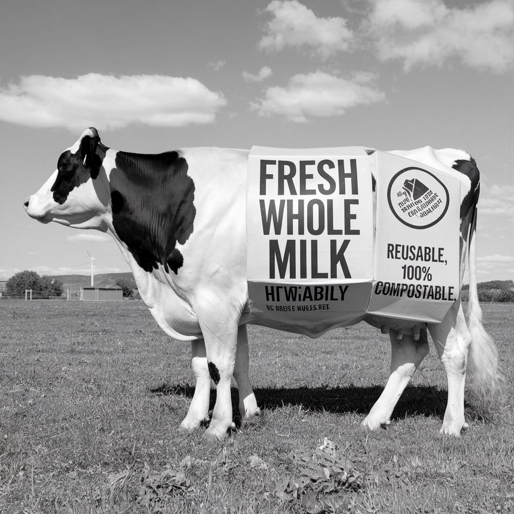 Fresh milk, reusable!   by @Andrachiel