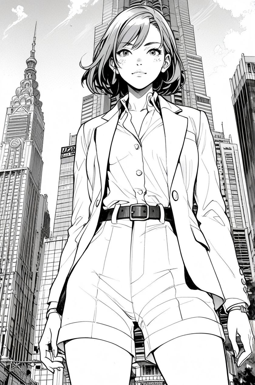 Girl in the big city