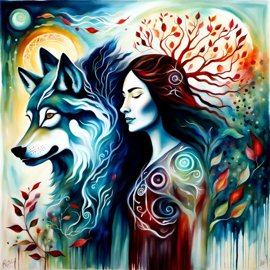 wild woman  by @Woooooo