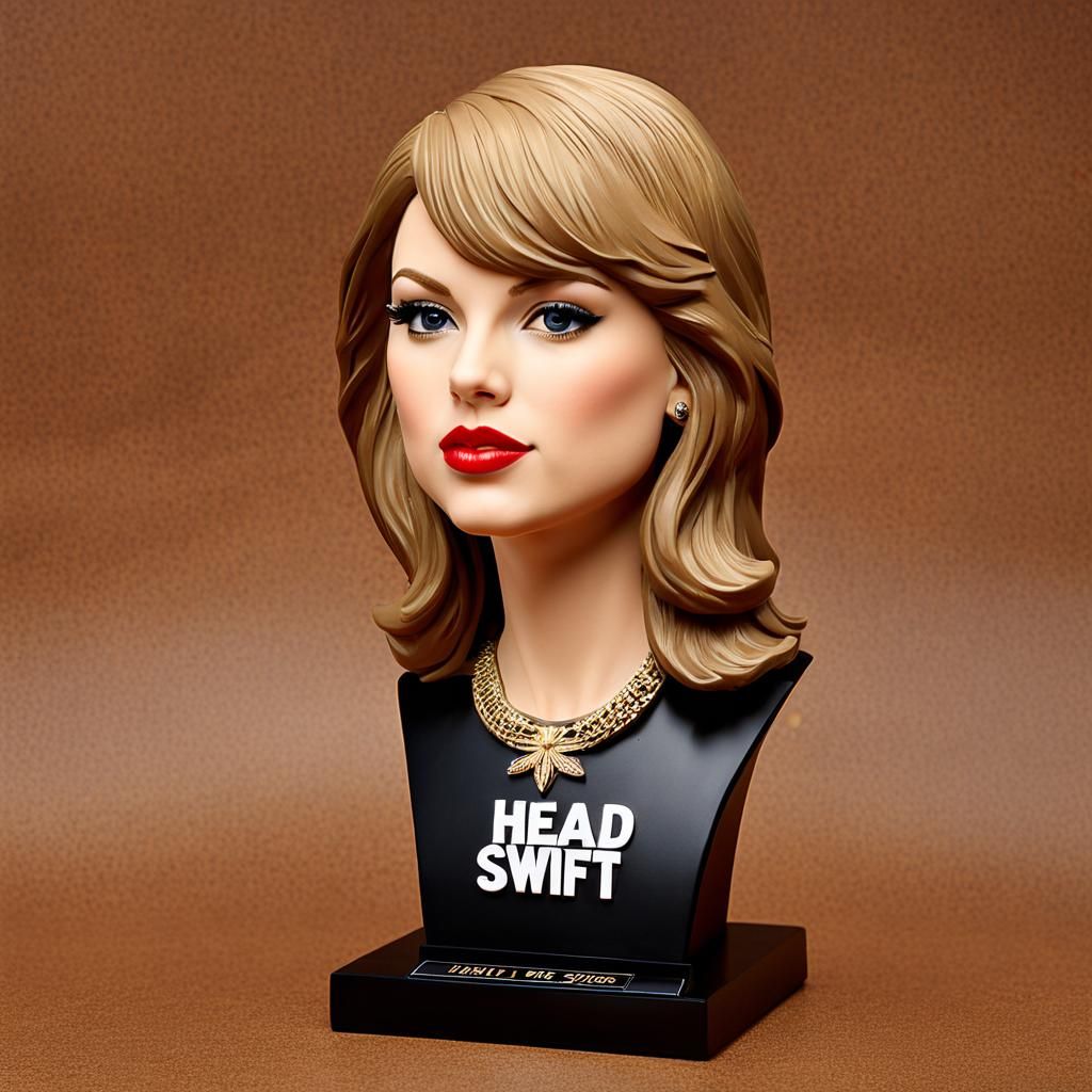 Taylor Swift bobblehead - AI Generated Artwork - NightCafe Creator