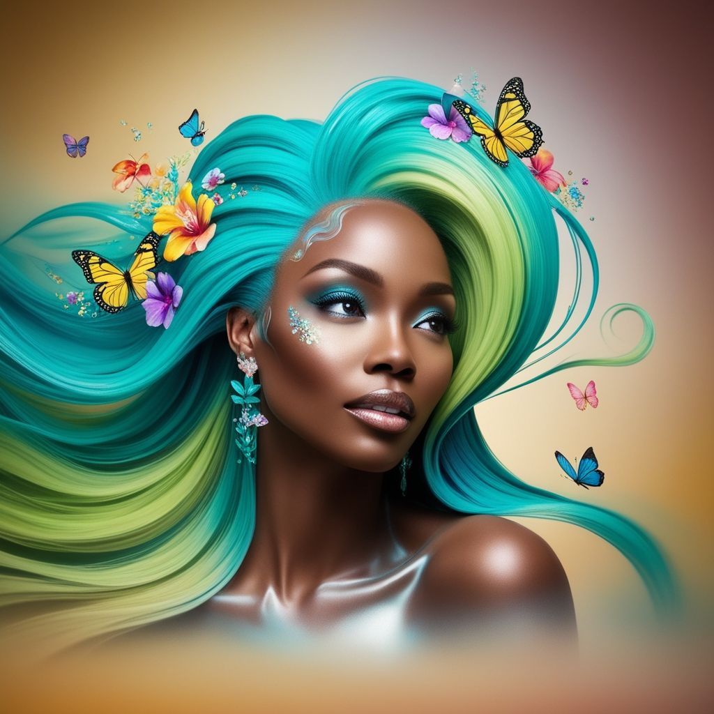 Mystical Beauty in Turquoise