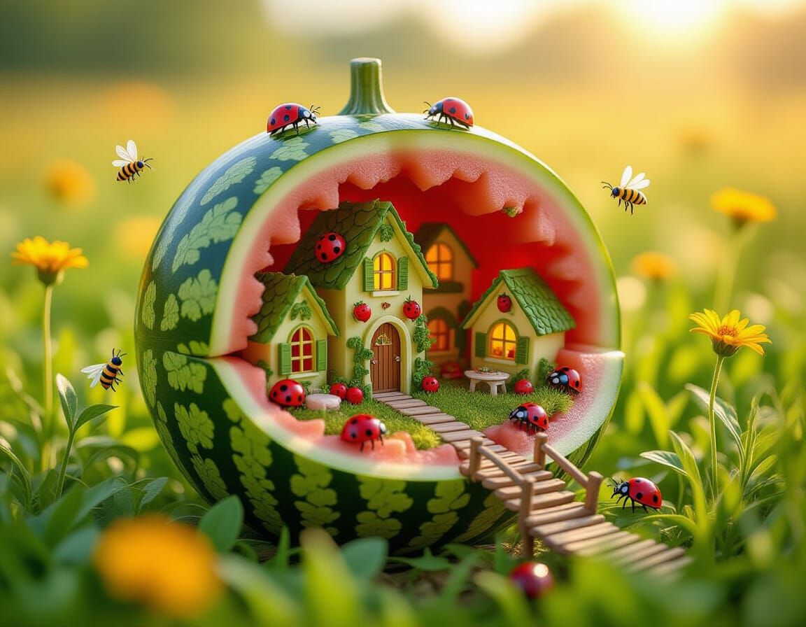 Miniature Worlds  by @GingerBredMan1989
