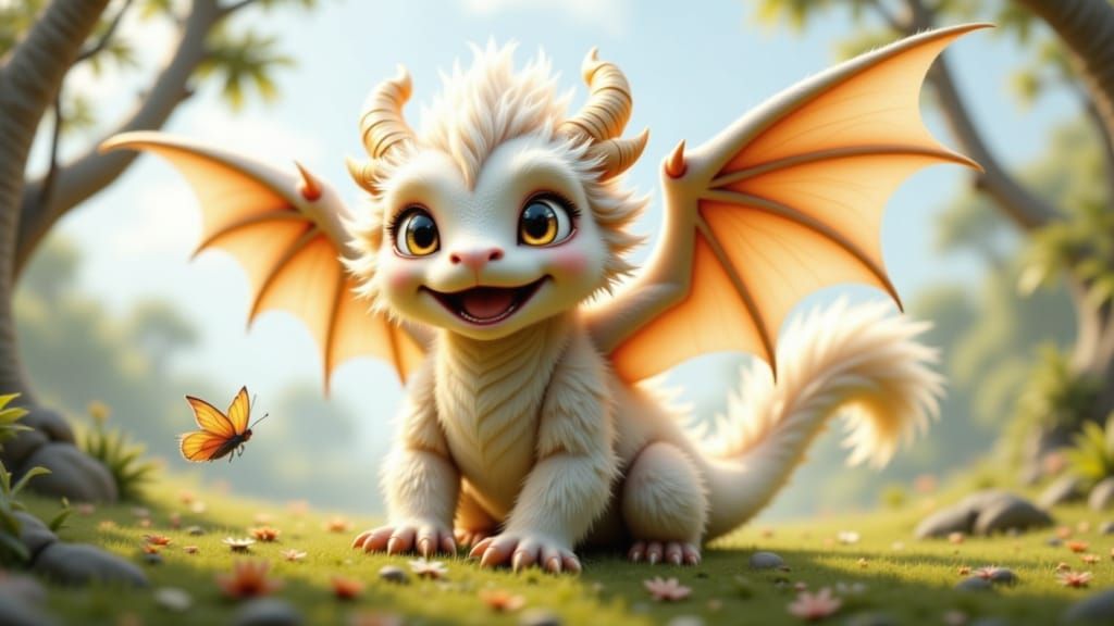 Dragons Cute V2 LoRA Test