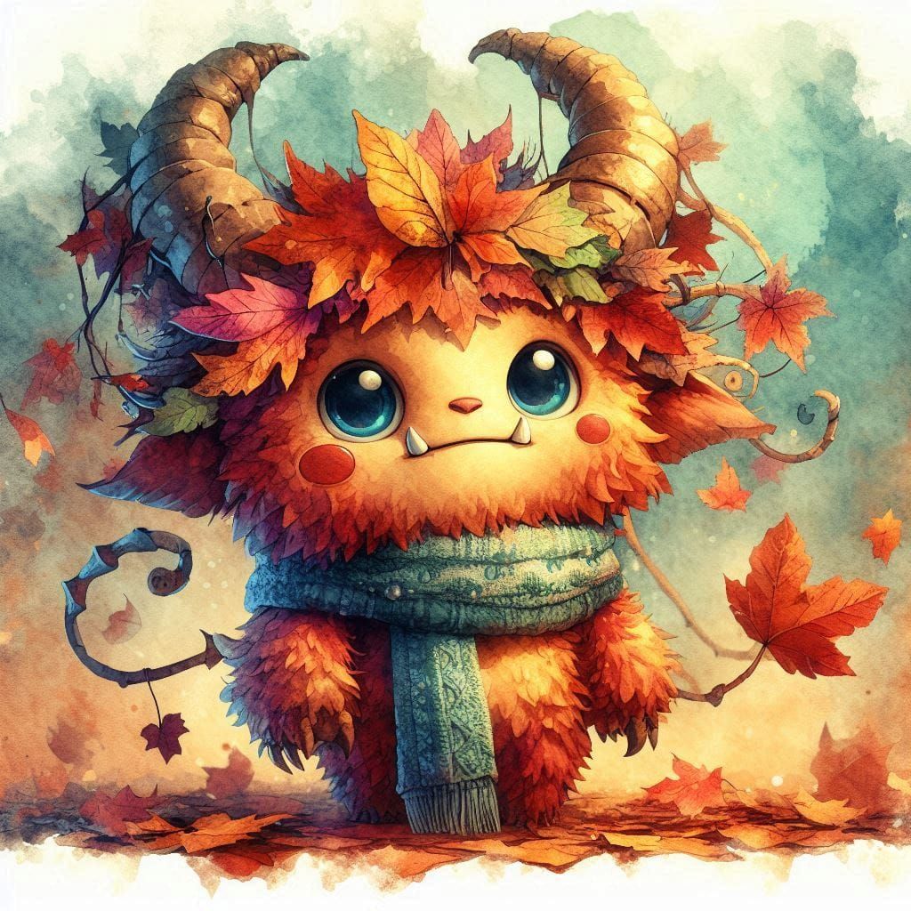 Rusty loves Autumn leaves 🍁🧡🍂