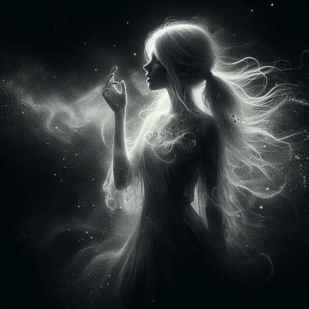 In the distance, an echo carries my voice...But in this endless space, it remains unsaid