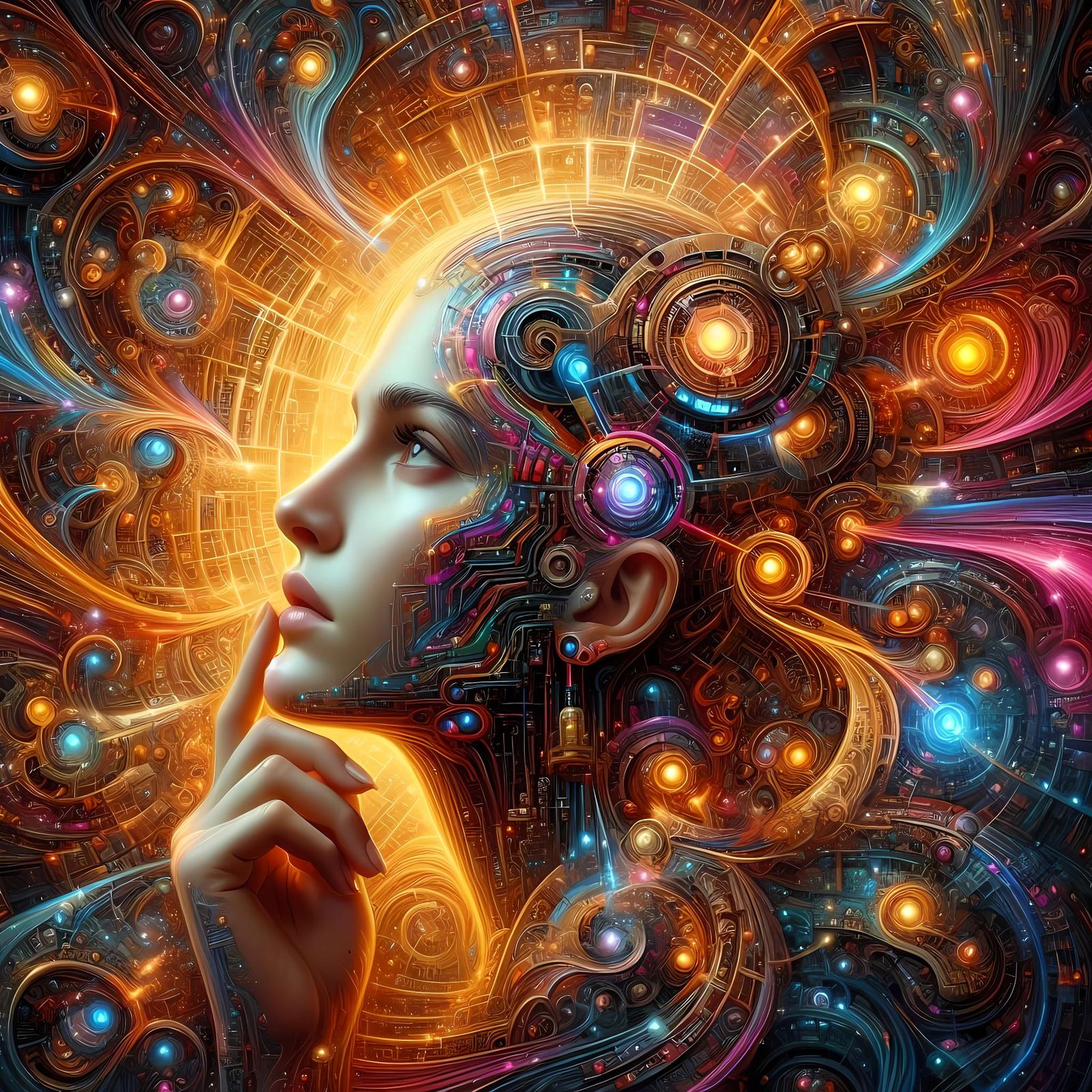 Creative Woman Mind 🧠🎨🌈✨