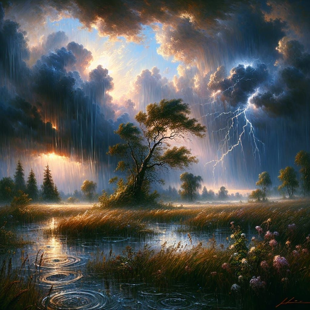 Summer storm   by @MArt