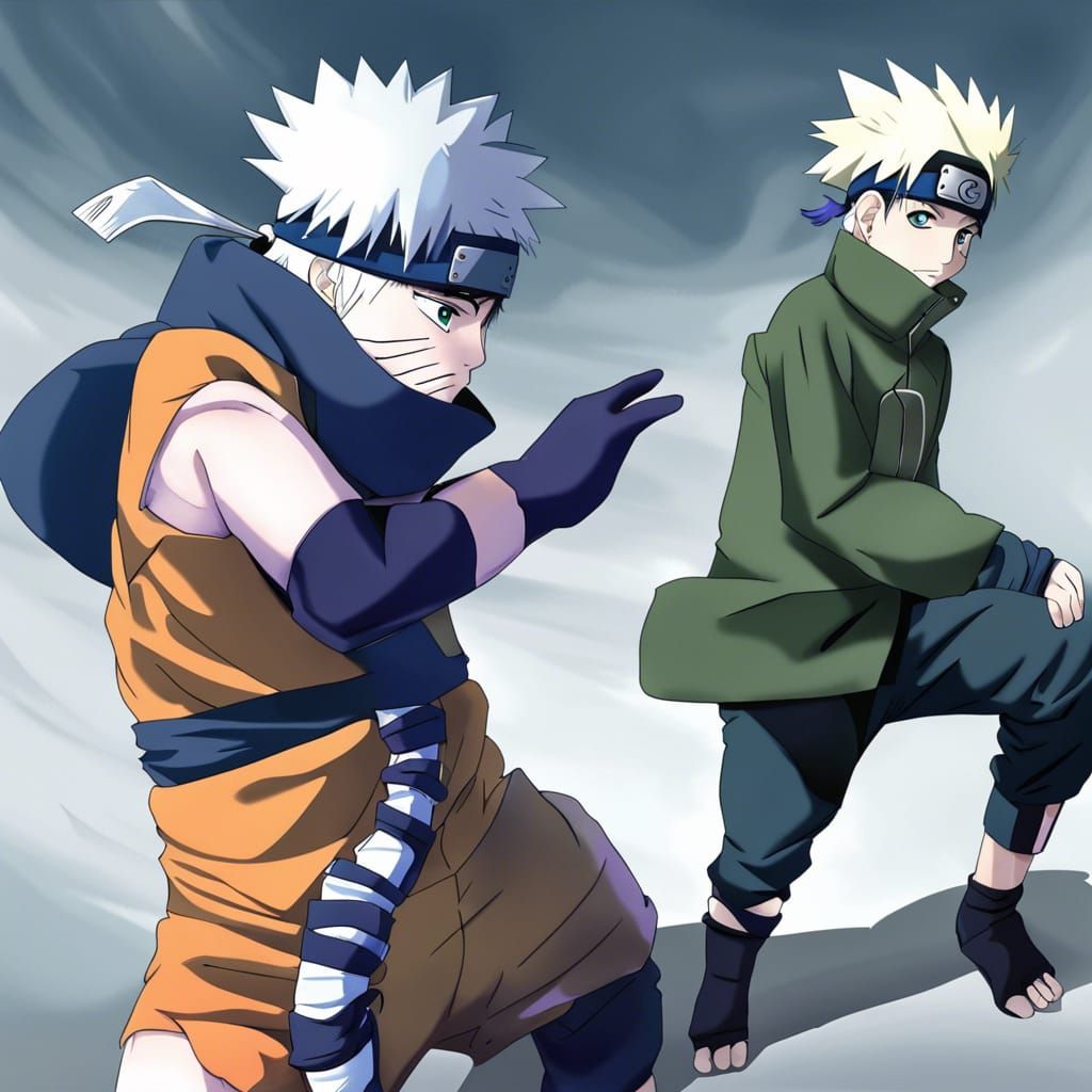 kakashi and naruto