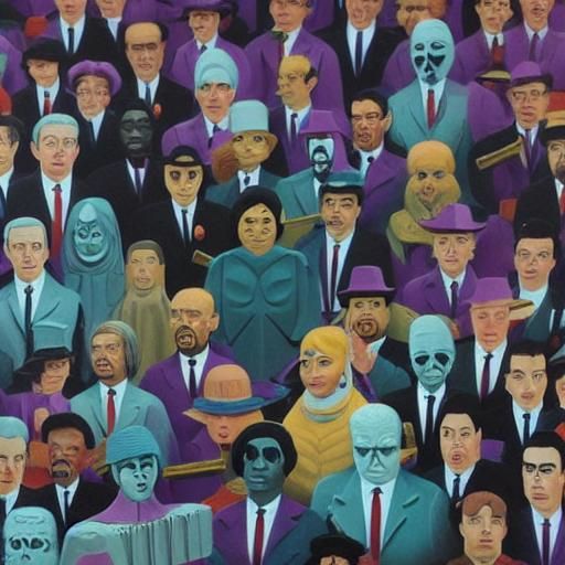 a funeral of the world