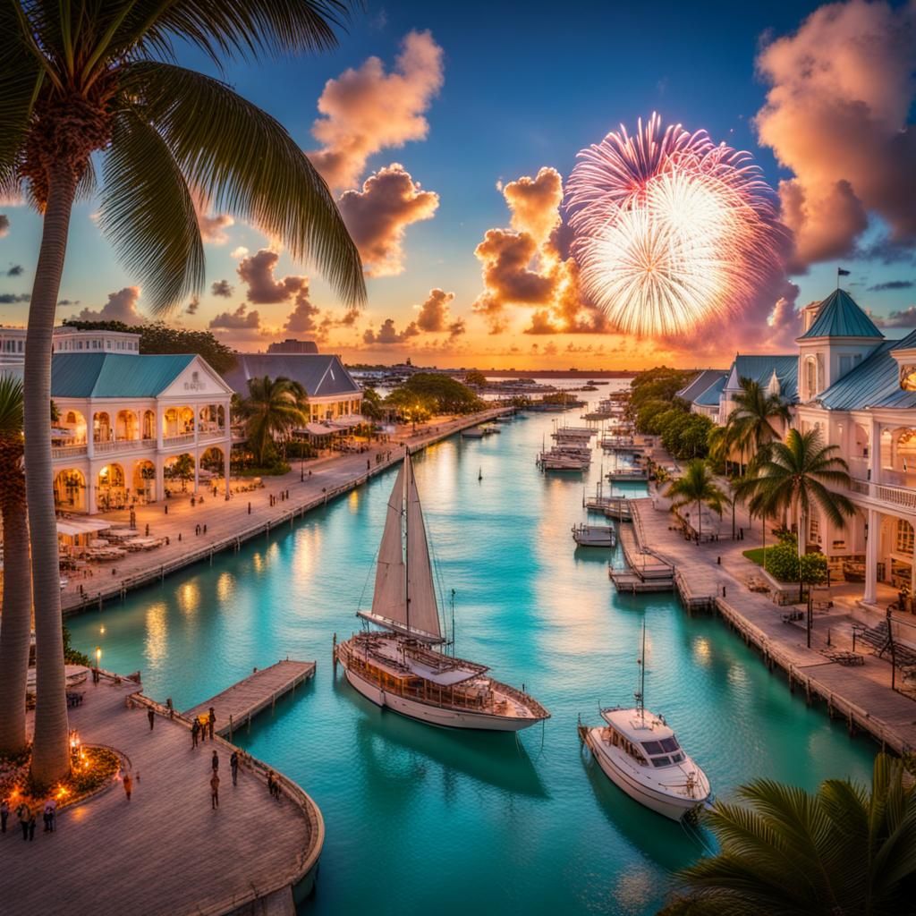 A Beautifil Scene In Nassau Bahamas In 2024 With Amazing Fireworks In   ZsGmfL2ZWTrpdpUfaoW9  1  P9vu7 