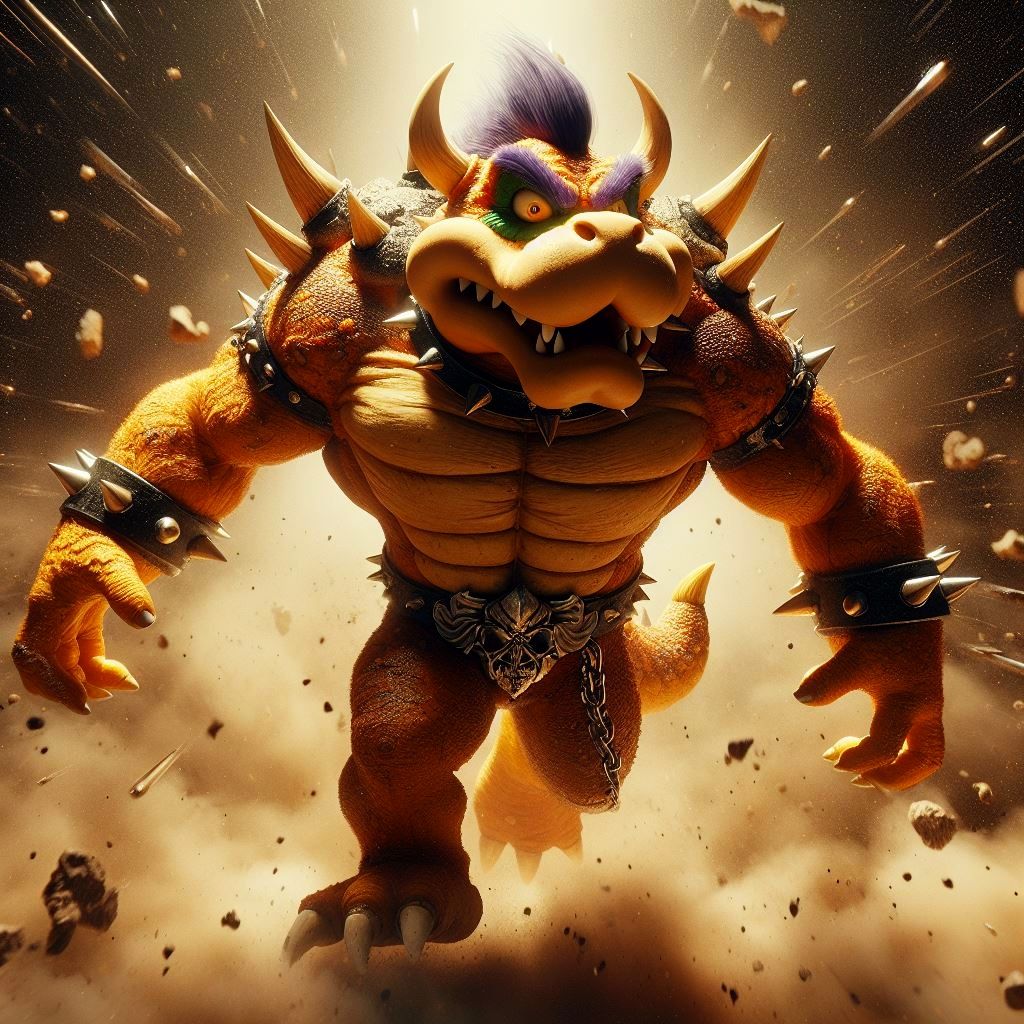 Bowser On A Rampage