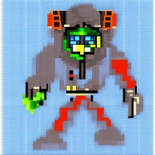 8bit sci-fi