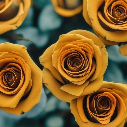Yellow roses