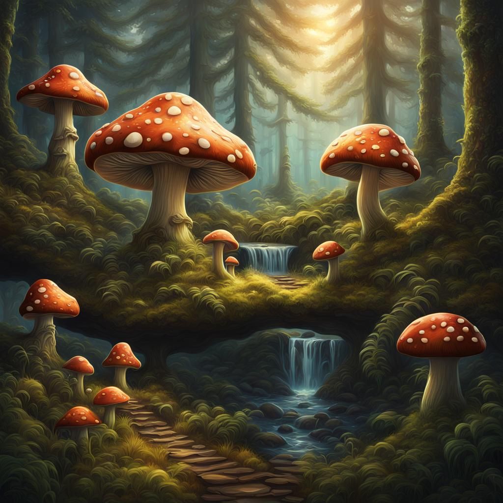 forest shrooms