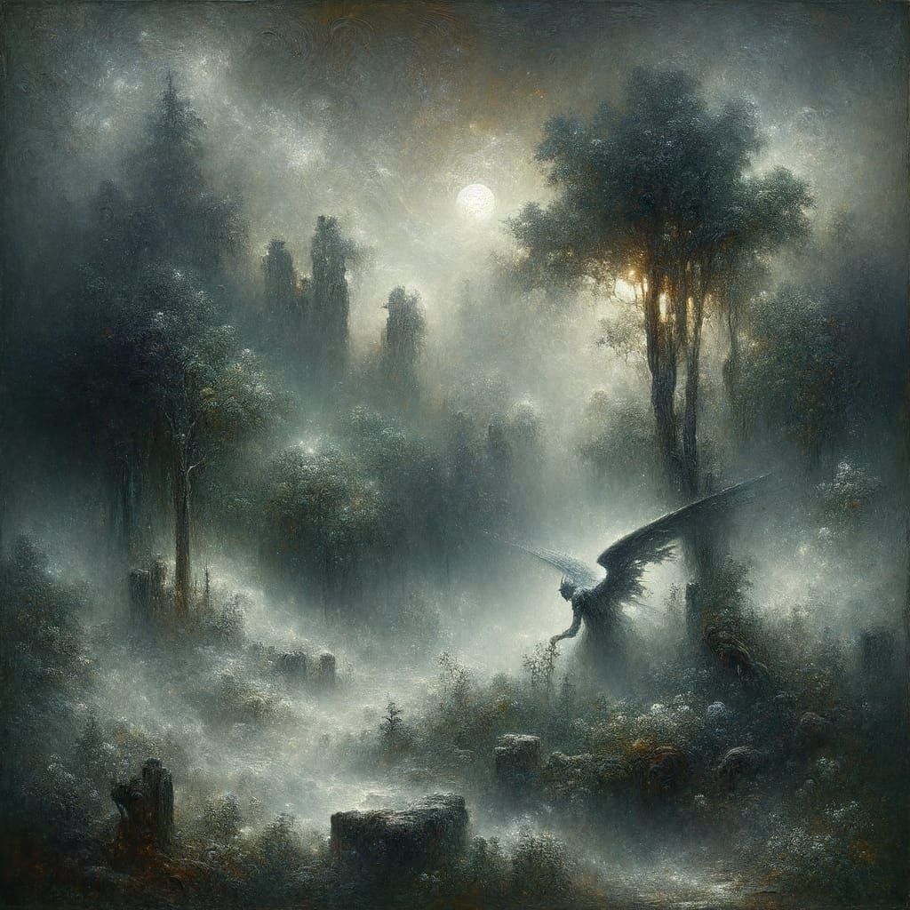 Mists of forboding  by @Jragena