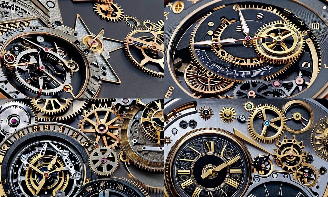 Gears of Time AI Generated Artwork NightCafe Creator