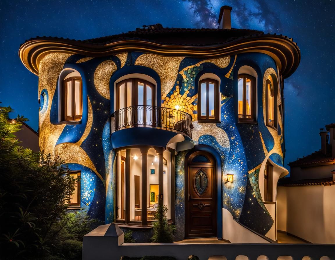 a  Gaudi, Van Gogh collaboration