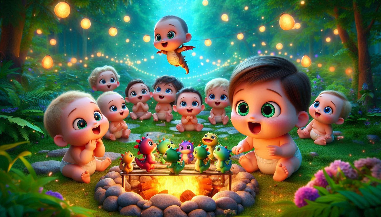 I'm going to have dragon barbecue today.