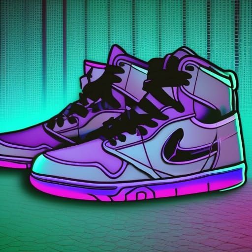 Jordans - AI Generated Artwork - NightCafe Creator